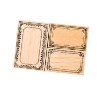 Scrapbooking razítka rámečků - A, 3 kusy