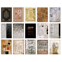 Scrapbooking dekoratívny papier v bloku - Typ E, 60 kusov