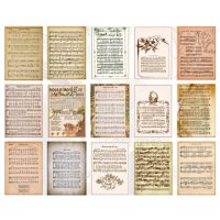 Scrapbooking dekoratívny papier v bloku - Typ J, 60 kusov