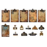 Scrapbooking vintage samolepky - Dosky na papiere, 30 kusov