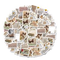 Scrapbooking samolepky - Zápisníkové, 46 kusov