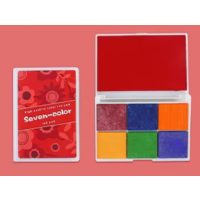 Scrapbooking paleta inkoustových farieb - Sedem odtieňov farieb