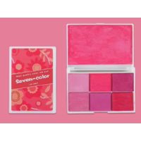 Scrapbooking paleta inkoustových farieb - Sedem odtieňov rúžov
