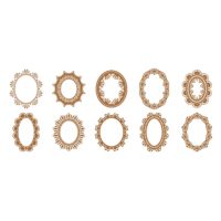 Scrapbooking dekoratívny papier - 10 kusov, vzor D