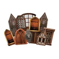 Scrapbooking dekoratívna papierová lepenka - Vintage pinnacle, 10 kusov