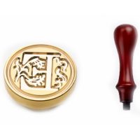 Scrapbooking pečatné razítko s rukoväťou - Vzor E