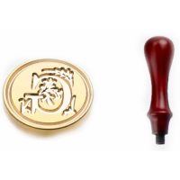 Scrapbooking pečatné razítko s rukojetí - Vzor G