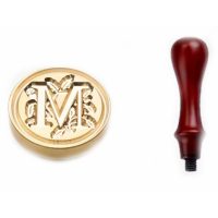 Scrapbooking pečatné razítko s rukojetí - Vzor M