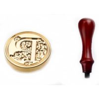 Scrapbooking pečatné razítko s rukojetí - Vzor P