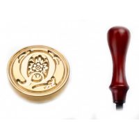 Scrapbooking pečatné razítko s rukojetí - Vzor Q