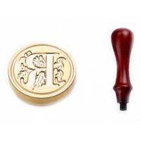 Scrapbooking pečatné razítko s rukojetí - Vzor R