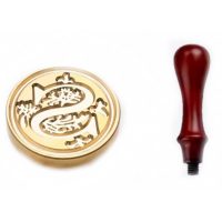 Scrapbooking pečatné razítko s rukojetí - Vzor S