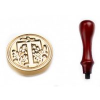 Scrapbooking pečatné razítko s rukojetí - Vzor T