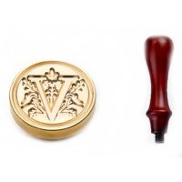 Scrapbooking pečatné razítko s rukojetí - Vzor V