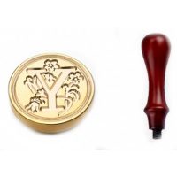 Scrapbooking pečatné razítko s rukojetí - Vzor Y