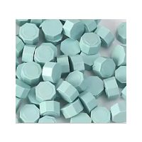 Scrapbooking korálkový pečatný vosk - Pastelový svetle modrý B1, 100 kusov