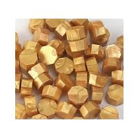 Scrapbooking korálkový pečenný vosk - Zlatý D4, 100 kusov