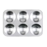 Scrapbooking malířské palety - Pre 6 farieb, 03