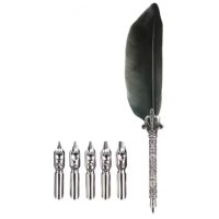 Scrapbooking súprava písacieho perá a náhradných hrotov - Zelené