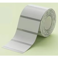 Scrapbooking role samolepících štítků do termotiskárny - Transparentní, 40 x 20 mm