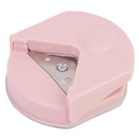 Scrapbooking rohová raznica na papier - R4, ružová