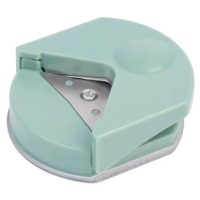 Scrapbooking rohová raznica na papier - R4, zelená