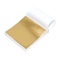 Scrapbooking listy fólie - 100 kusov, tmavá zlatá