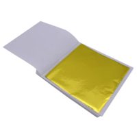 Scrapbooking listy fólie - 100 kusov, žltá