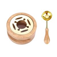 Scrapbooking sada na tavenie pečatného vosku - Béžová