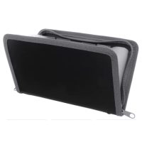 Scrapbooking organizačné dosky na zips - Tmavo šedé