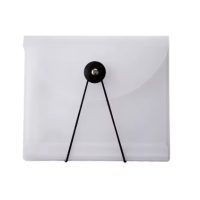 Scrapbooking veľkokapacitná organizačná kapsa - A6 Biela, 5 kapsí