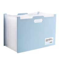 Scrapbooking rozširujúci box - Svetle modrý, A4