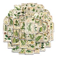 Scrapbooking samolepky - Lesné rastliny, 50 kusů