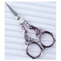 Scrapbooking kovové nůžky s fénixem - Svetlé fialové