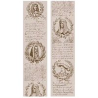 Scrapbooking Vintage lepiaca páska - Text, 07