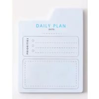 Scrapbooking samolepiaci blok - 60 listov, denné plánovanie B