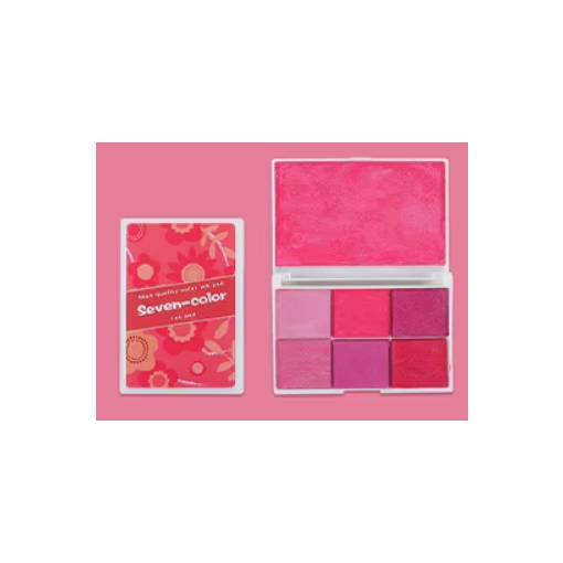 Foto - Scrapbooking paleta inkoustových farieb - Sedem odtieňov rúžov