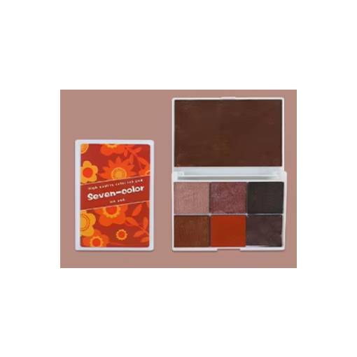 Foto - Scrapbooking paleta inkoustových farieb - Sedem odtieňov hnedej