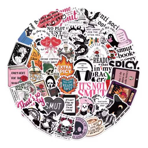 Foto - Scrapbooking KindleSmutty samolepky - 50 kusov