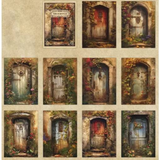 Foto - Scrapbooking blok dekoratívnych papierov - Jesenné listy, 20 kusov