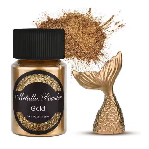 Foto - Scrapbooking metalický pigment - Ružové zlato, 20 ml