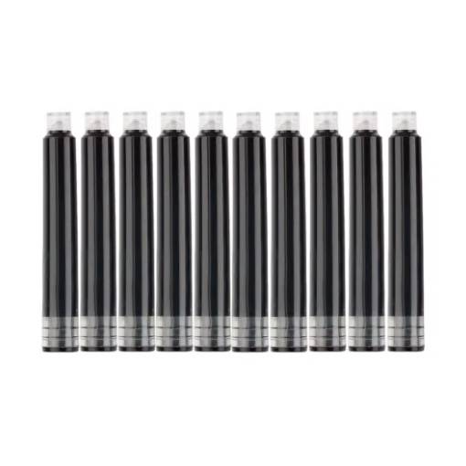 Foto - Scrapbooking inkoustové náplne do pera - Čierne, 10 kusov