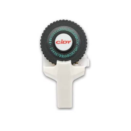 Foto - Scrapbooking štítková raznica s príslušenstvom - Biela, tri pásky