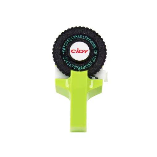 Foto - Scrapbooking štítková raznica s príslušenstvom - Zelená, tri pásky