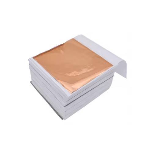 Foto - Scrapbooking listy fólie - 100 kusov, ružová zlatá