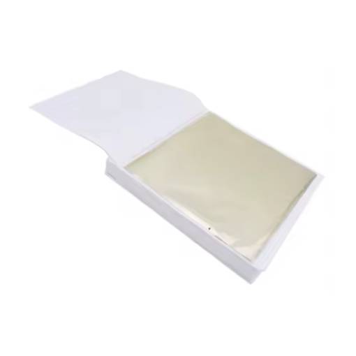 Foto - Scrapbooking listy fólie - 100 kusov, šampaň strieborná