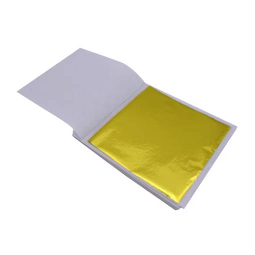 Foto - Scrapbooking listy fólie - 100 kusov, žltá