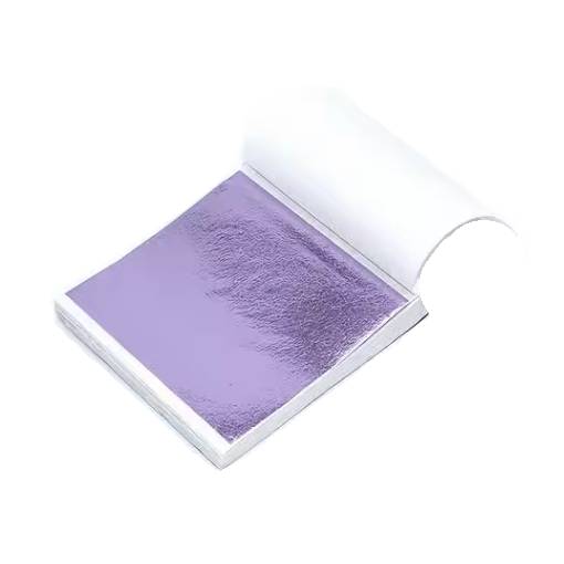 Foto - Scrapbooking listy fólie - 100 kusov, svetlé fialová