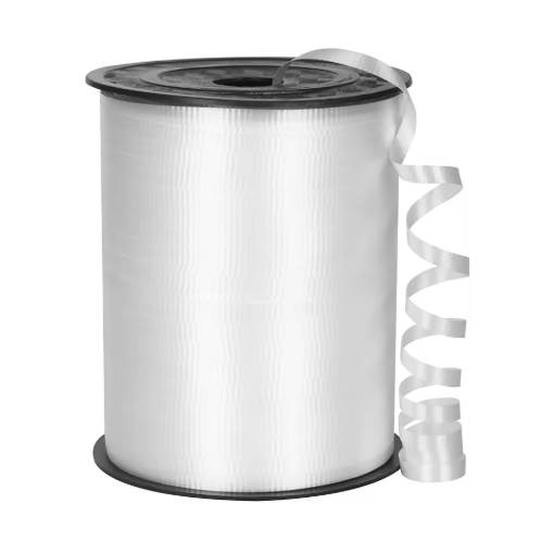 Foto - Scrapbooking tenká stuha - Bílá, 230 metrů