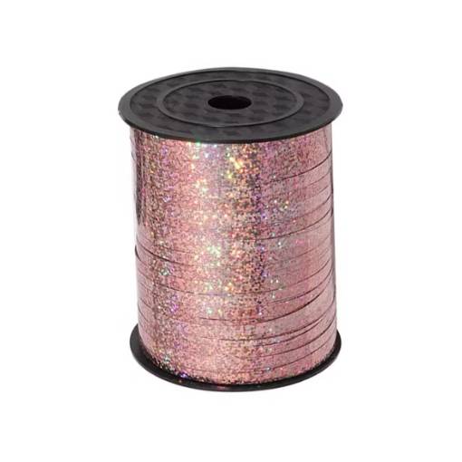 Foto - Scrapbooking tenká třpytivá stuha - Růžová, 460 metrov